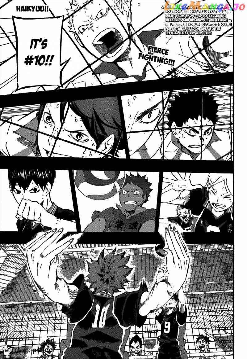 Haikyuu!!, Chapter 70 image 02